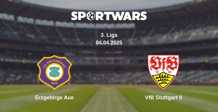 Erzgebirge Aue — VfB Stuttgart II watch online broadcast, 04.04.2025