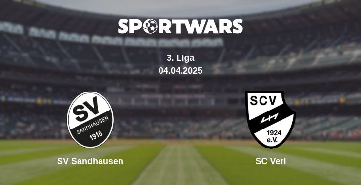 SV Sandhausen — SC Verl watch online broadcast, 04.04.2025