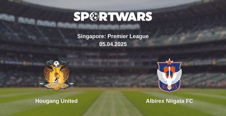 Hougang United — Albirex Niigata FC watch online broadcast, 05.04.2025