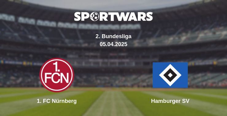 1. FC Nürnberg — Hamburger SV watch online broadcast, 05.04.2025