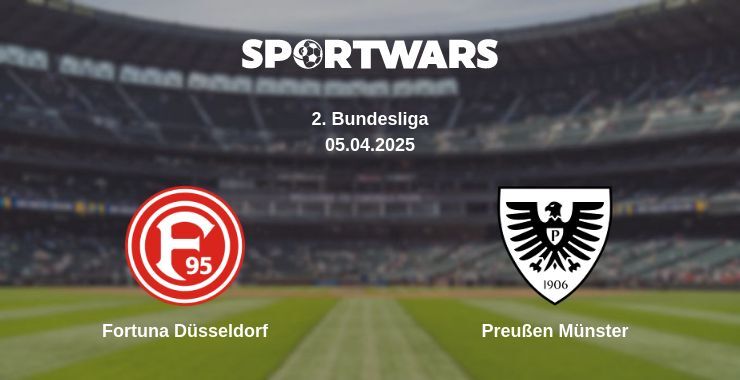 Fortuna Düsseldorf — Preußen Münster watch online broadcast, 05.04.2025