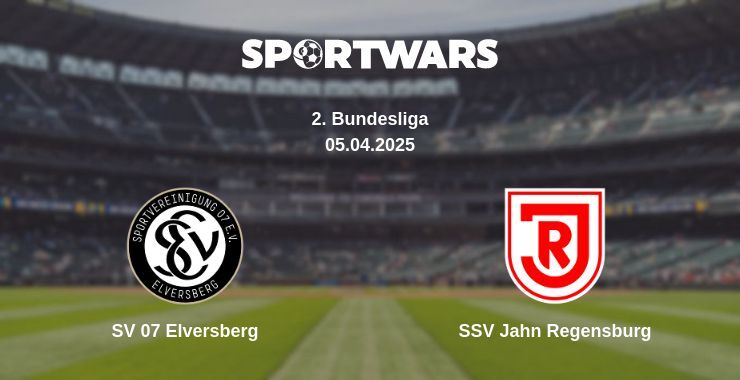 SV 07 Elversberg — SSV Jahn Regensburg watch online broadcast, 05.04.2025