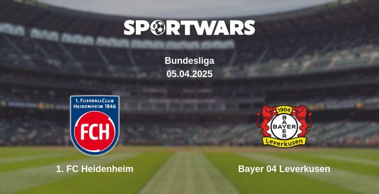 1. FC Heidenheim — Bayer 04 Leverkusen watch online broadcast, 05.04.2025