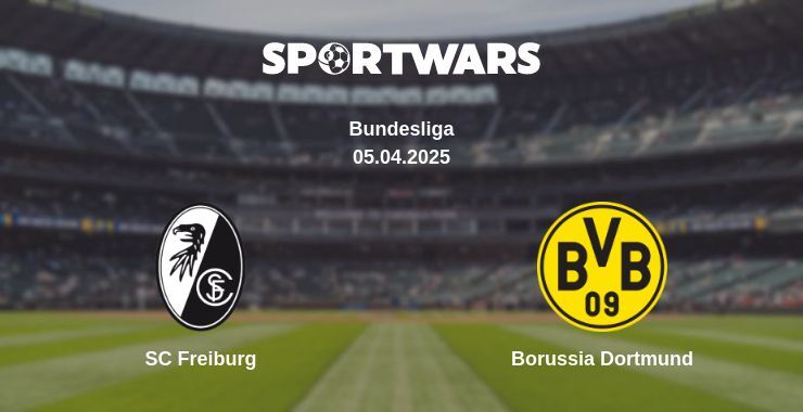 SC Freiburg — Borussia Dortmund watch online broadcast, 05.04.2025