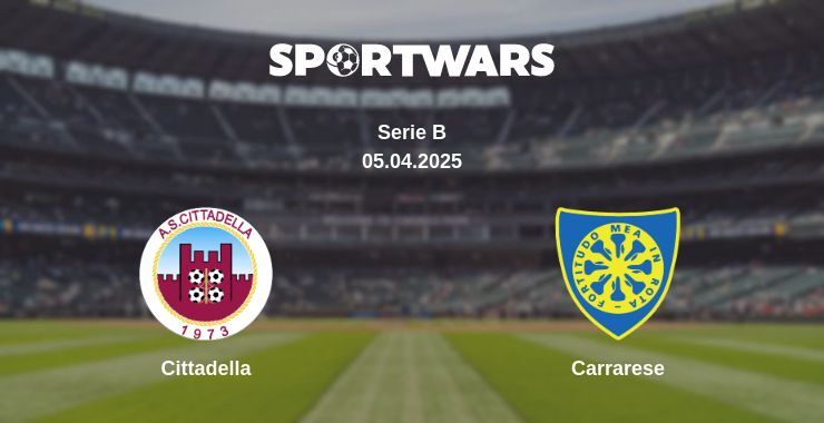 Cittadella — Carrarese watch online broadcast, 05.04.2025