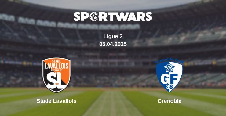 Stade Lavallois — Grenoble watch online broadcast, 05.04.2025