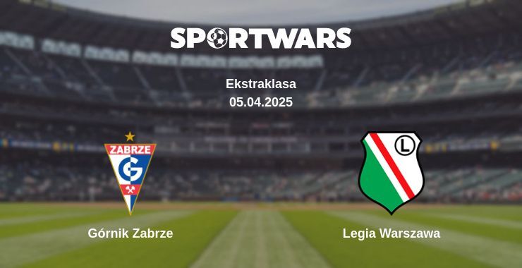 Górnik Zabrze — Legia Warszawa watch online broadcast, 05.04.2025