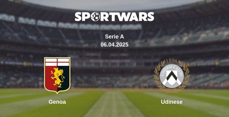 Genoa — Udinese watch online broadcast, 06.04.2025