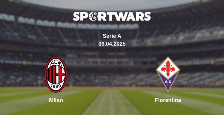 Milan — Fiorentina watch online broadcast, 06.04.2025