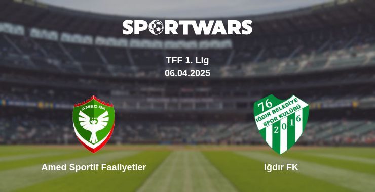 Amed Sportif Faaliyetler — Iğdır FK watch online broadcast, 06.04.2025