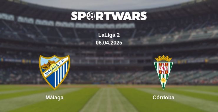 Málaga — Córdoba watch online broadcast, 06.04.2025