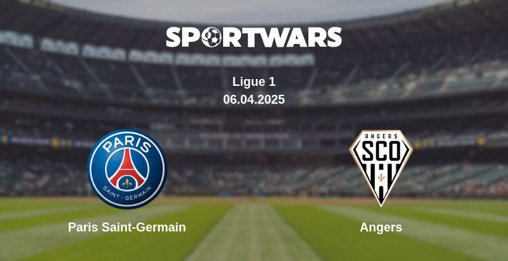 Paris Saint-Germain — Angers watch online broadcast, 06.04.2025