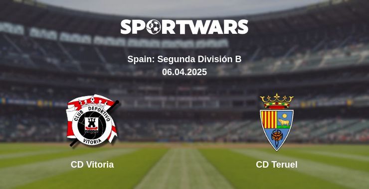 CD Vitoria — CD Teruel watch online broadcast, 06.04.2025