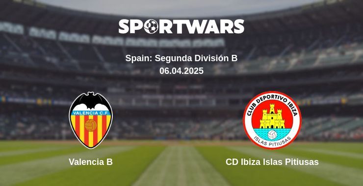 Valencia B — CD Ibiza Islas Pitiusas watch online broadcast, 06.04.2025