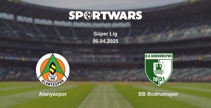 Alanyaspor — BB Bodrumspor watch online broadcast, 06.04.2025