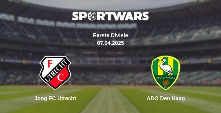 Jong FC Utrecht — ADO Den Haag watch online for free 07.04.2025