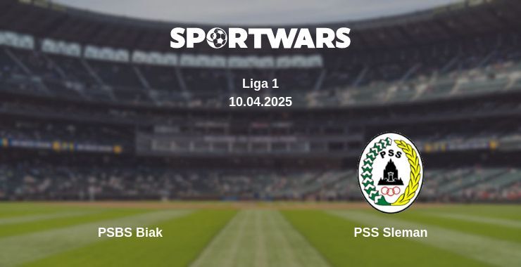 PSBS Biak — PSS Sleman watch online broadcast, 10.04.2025