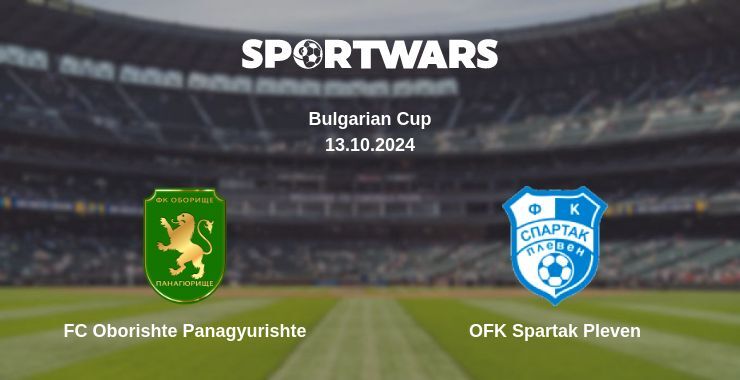 Result of the FC Oborishte Panagyurishte — OFK Spartak Pleven match, 13.10.2024