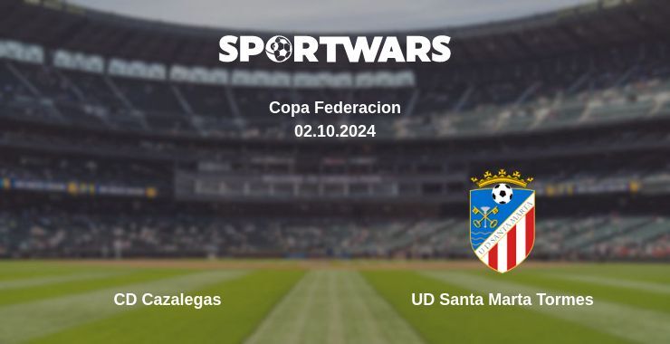 Result of the CD Cazalegas — UD Santa Marta Tormes match, 02.10.2024