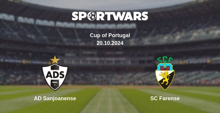 AD Sanjoanense — SC Farense watch online for free 20.10.2024