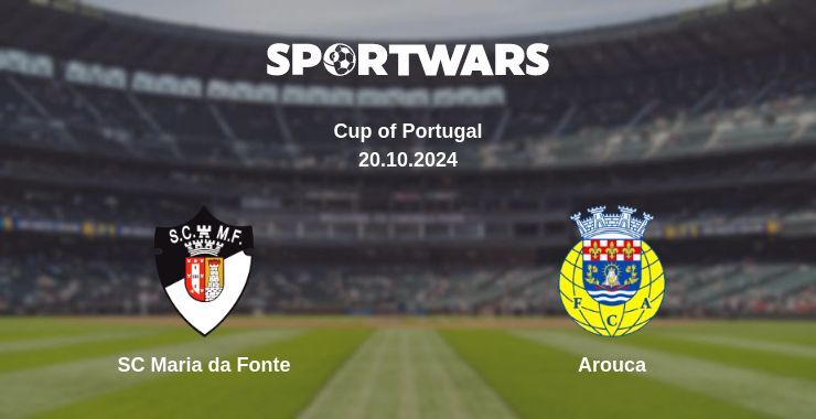 SC Maria da Fonte — Arouca watch online for free 20.10.2024