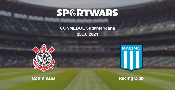 Result of the Corinthians — Racing Club match, 25.10.2024