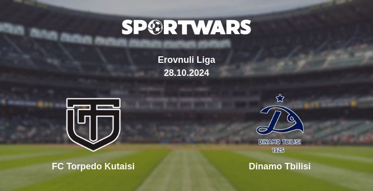 FC Torpedo Kutaisi — Dinamo Tbilisi watch online broadcast, 28.10.2024