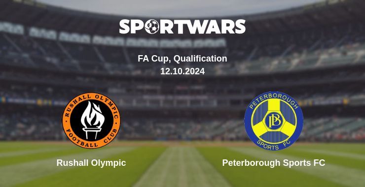 Rushall Olympic — Peterborough Sports FC watch online for free 12.10.2024