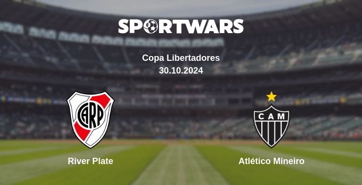 Result of the River Plate — Atlético Mineiro match, 30.10.2024