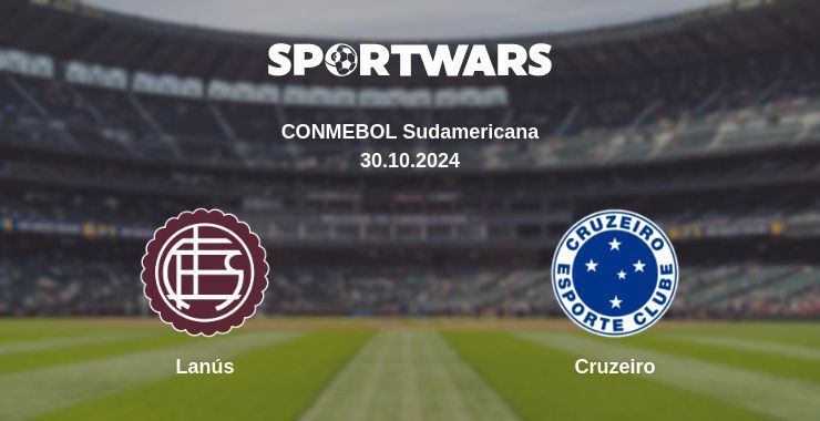 Result of the Lanús — Cruzeiro match, 30.10.2024