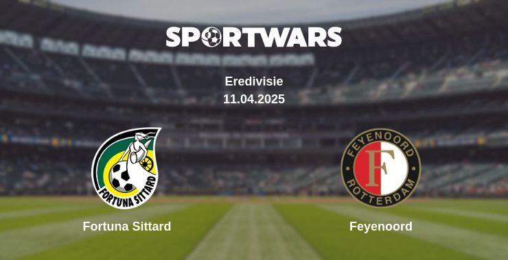 Fortuna Sittard — Feyenoord watch online broadcast, 11.04.2025