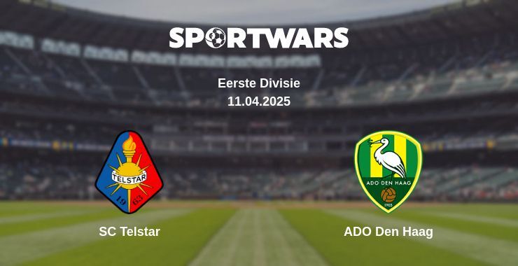 SC Telstar — ADO Den Haag watch online for free 11.04.2025