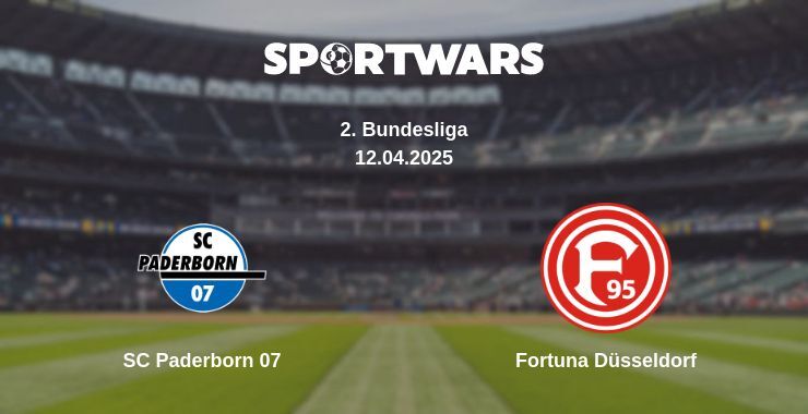 SC Paderborn 07 — Fortuna Düsseldorf watch online broadcast, 12.04.2025