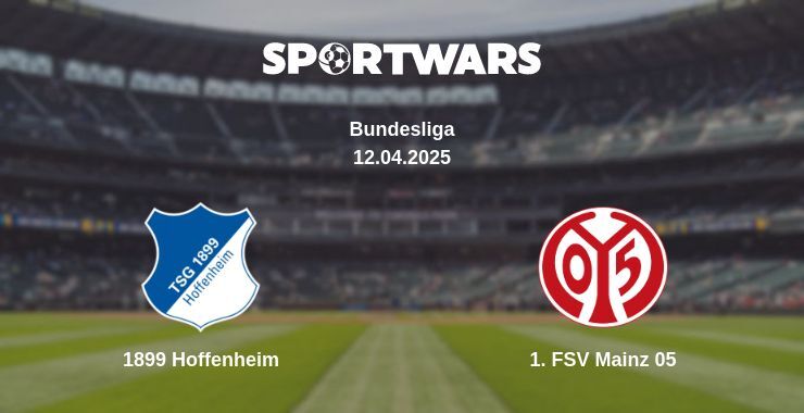 1899 Hoffenheim — 1. FSV Mainz 05 watch online broadcast, 12.04.2025