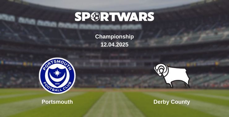 Portsmouth — Derby County watch online broadcast, 12.04.2025