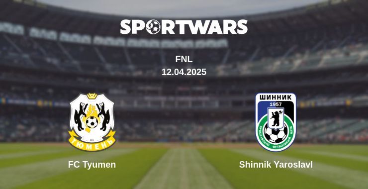 FC Tyumen — Shinnik Yaroslavl watch online for free 12.04.2025