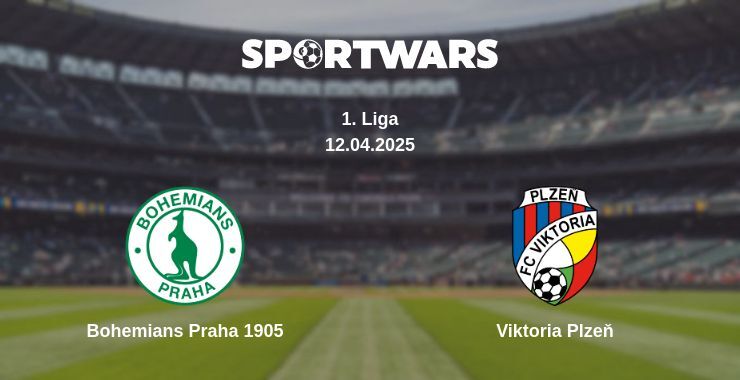 Bohemians Praha 1905 — Viktoria Plzeň watch online broadcast, 12.04.2025