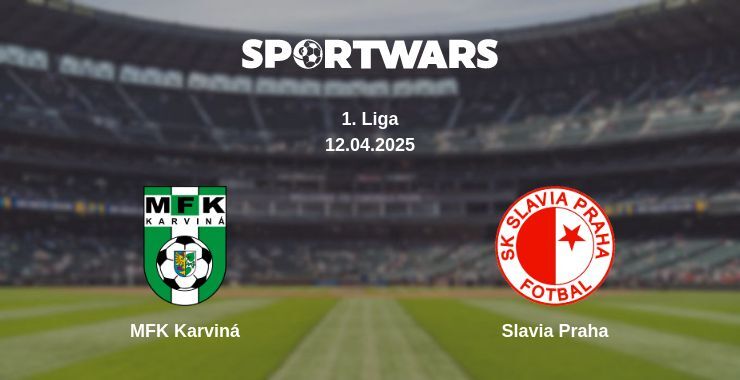 MFK Karviná — Slavia Praha watch online broadcast, 12.04.2025