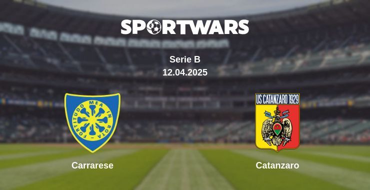 Carrarese — Catanzaro watch online for free 12.04.2025