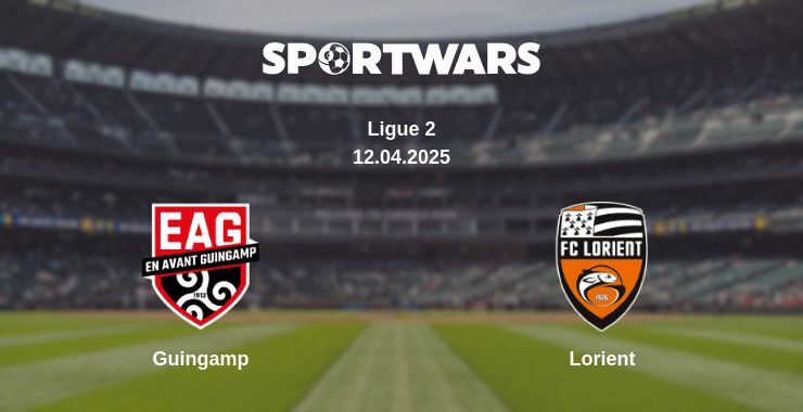 Guingamp — Lorient watch online broadcast, 12.04.2025