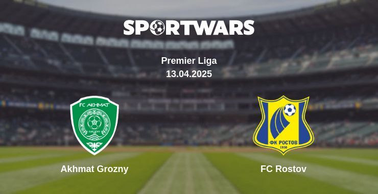 Akhmat Grozny — FC Rostov watch online broadcast, 13.04.2025