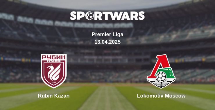 Rubin Kazan — Lokomotiv Moscow watch online broadcast, 13.04.2025