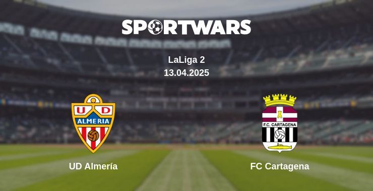 UD Almería — FC Cartagena watch online broadcast, 13.04.2025