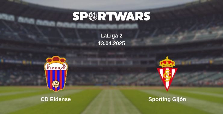 CD Eldense — Sporting Gijón watch online broadcast, 13.04.2025