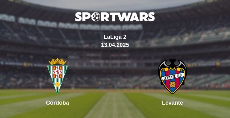 Córdoba — Levante watch online broadcast, 13.04.2025