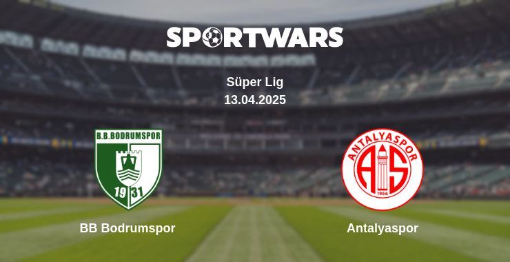 BB Bodrumspor — Antalyaspor watch online broadcast, 13.04.2025