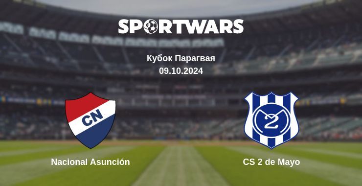 Result of the Nacional Asunción — CS 2 de Mayo match, 09.10.2024