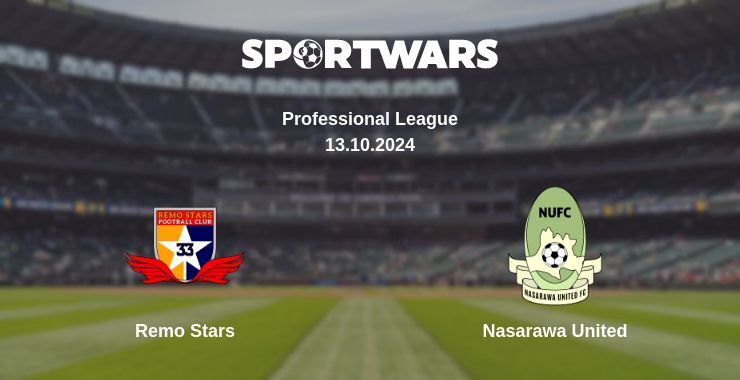 Result of the Remo Stars — Nasarawa United match, 13.10.2024