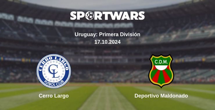 Result of the Cerro Largo — Deportivo Maldonado match, 17.10.2024