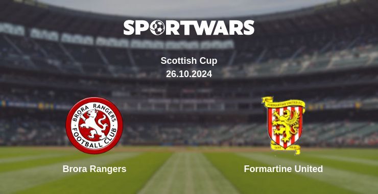 Result of the Brora Rangers — Formartine United match, 26.10.2024